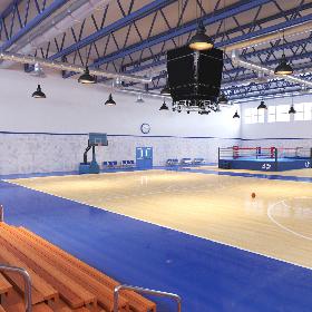 Sports Hall Gym Indoor 3D model
